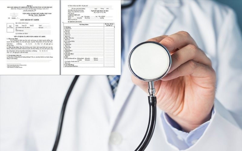 Giấy khám sức khỏe a3