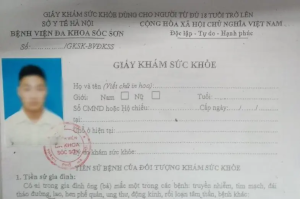 Giấy khám sk