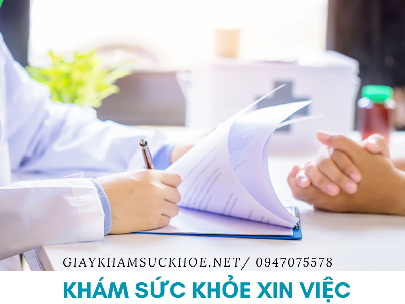 di kham suc khoe xin viec can luu y dieu gi 1