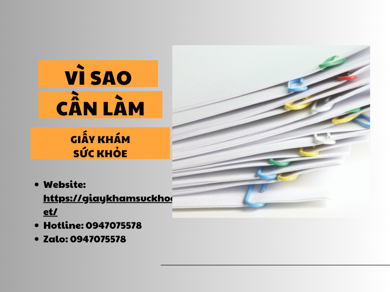 Tổng hợp địa chỉ cung cấp dịch vụ làm giấy khám sức khoẻ tại Hà Nội