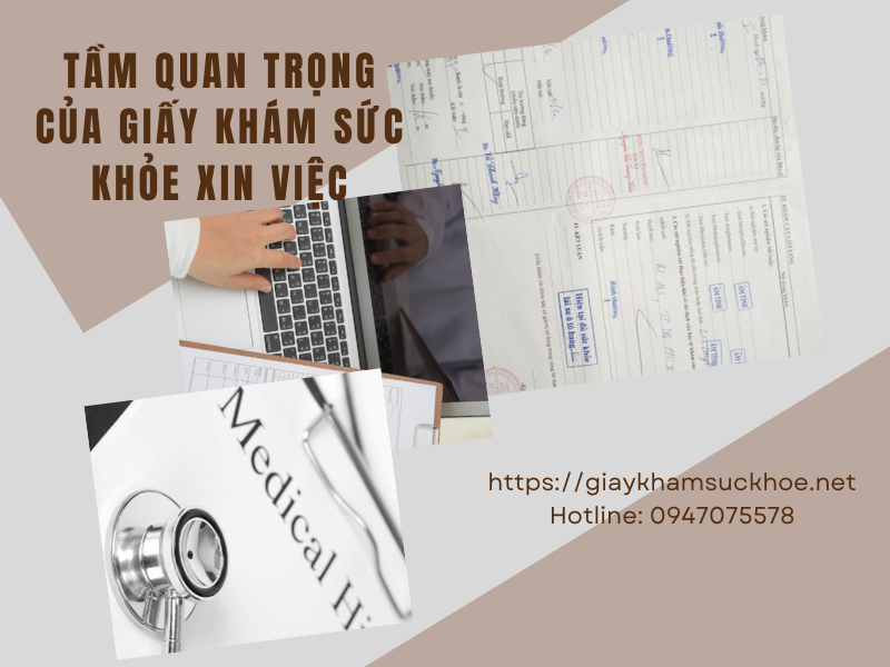 Tại sao phải làm giấy khám sức khỏe xin việc?