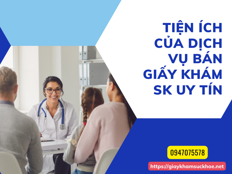 Làm giấy khám sức khỏe xin việc nhanh, giá rẻ