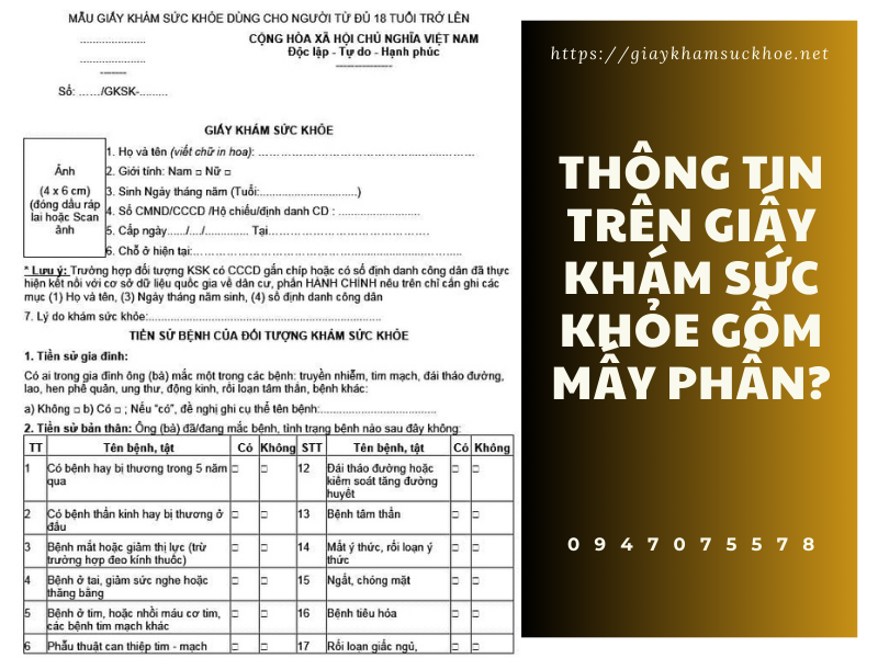 Cách ghi giấy khám sức khỏe chuẩn quy định năm 2024
