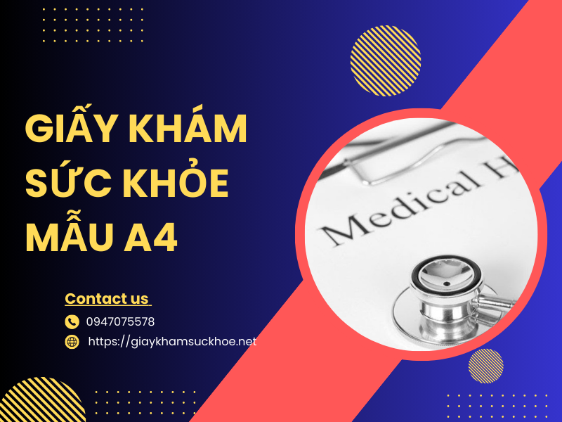 Tổng hợp các loại giấy khám sức khỏe hiện nay