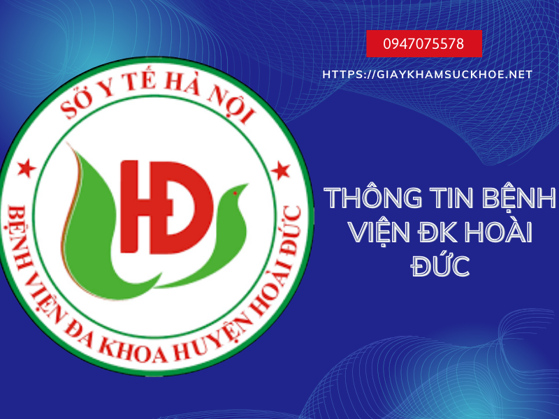Hướng dẫn cách làm giấy khám sức khỏe bệnh viện ĐK Hoài Đức
