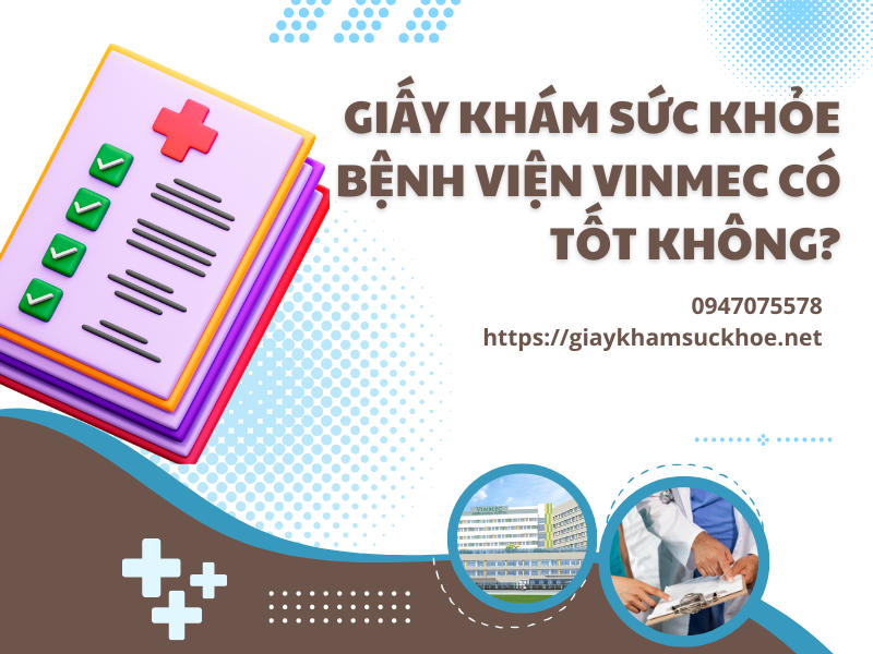 Giấy khám sức khỏe bệnh viện Vinmec đi nước ngoài