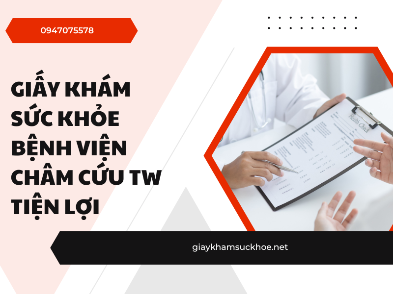 Giấy khám sức khỏe bệnh viện Châm cứu TW có đảm bảo không?