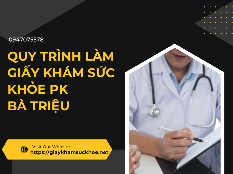 Giấy khám sức khỏe PK Bà Triệu - Hai Bà Trưng