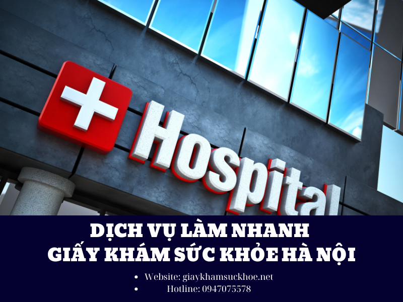 Hướng dẫn làm nhanh giấy khám sức khỏe PK Hòa Thạch