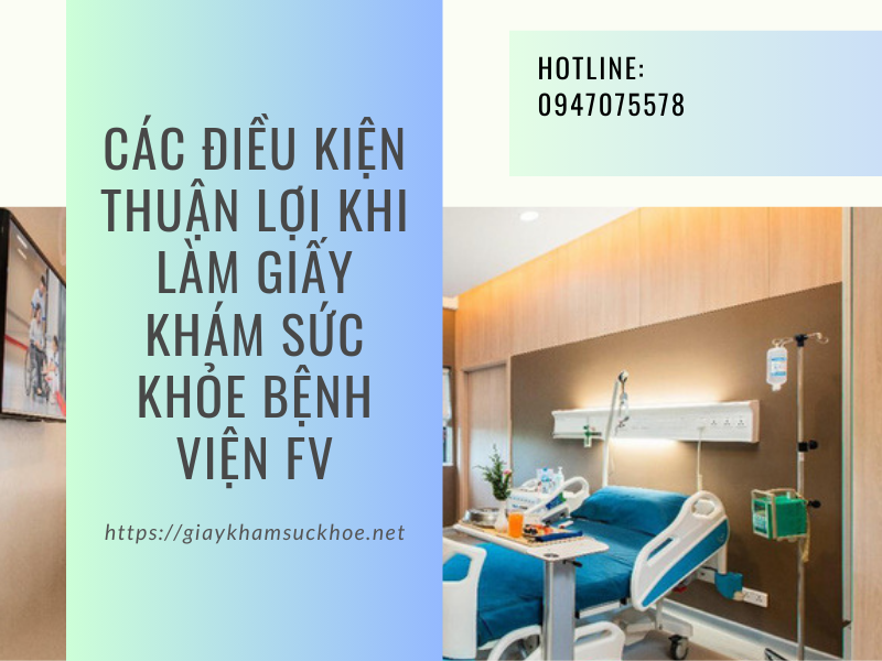 Review làm giấy khám sức khỏe bệnh viện FV Tp HCM