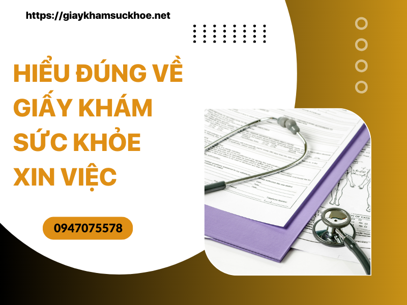 Cách ghi phiếu khám sức khỏe cho hồ sơ xin việc đầy đủ nhất