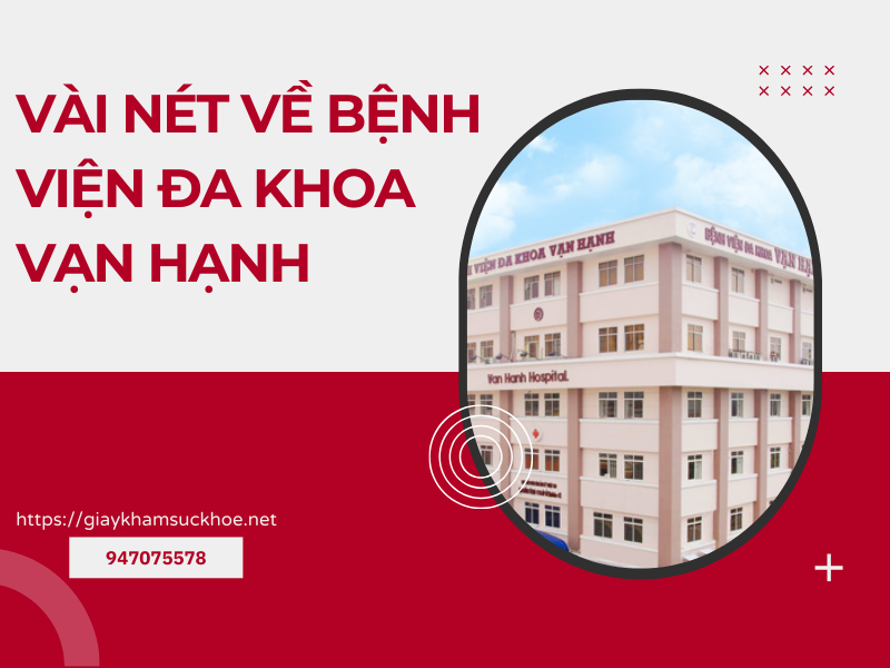 Giấy khám sức khỏe bệnh viện Vạn Hạnh có những loại nào?