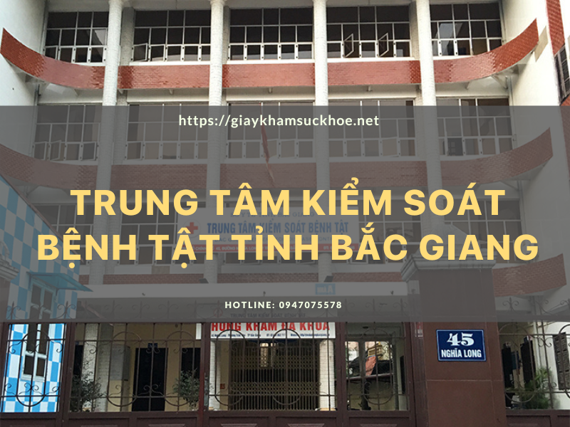 Top 5 địa chỉ cấp giấy khám sức khỏe Bắc Giang uy tín