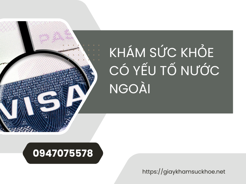 Các dịch vụ làm giấy khám sức khỏe bệnh viện quận Tân Phú