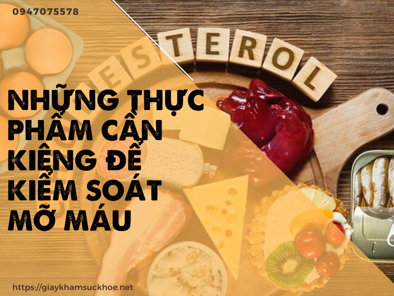 Chế độ ăn giảm mỡ máu cho người bị mỡ máu cao