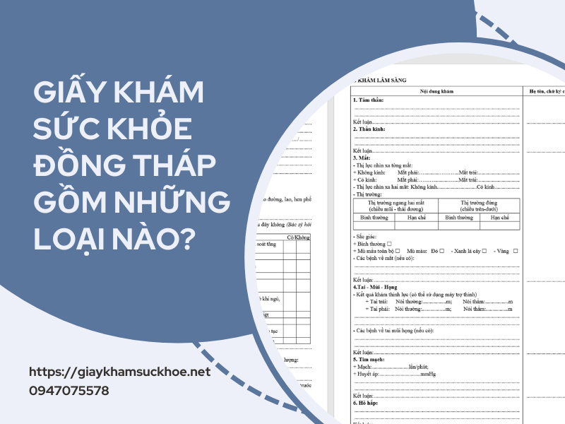 Giấy khám sức khỏe Đồng Tháp bao lâu có kết quả? Cách làm nhanh nhất