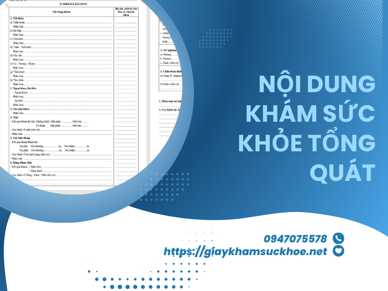 Khi nào cần đi khám sức khỏe tổng quát? Nội dung khám sức khỏe