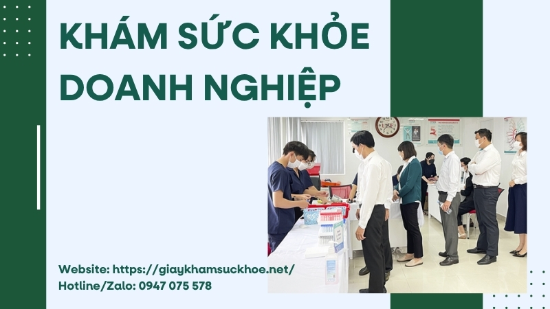 kham suc khoe doanh nghiep