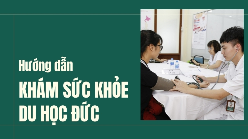 Khám sức khỏe du học Đức