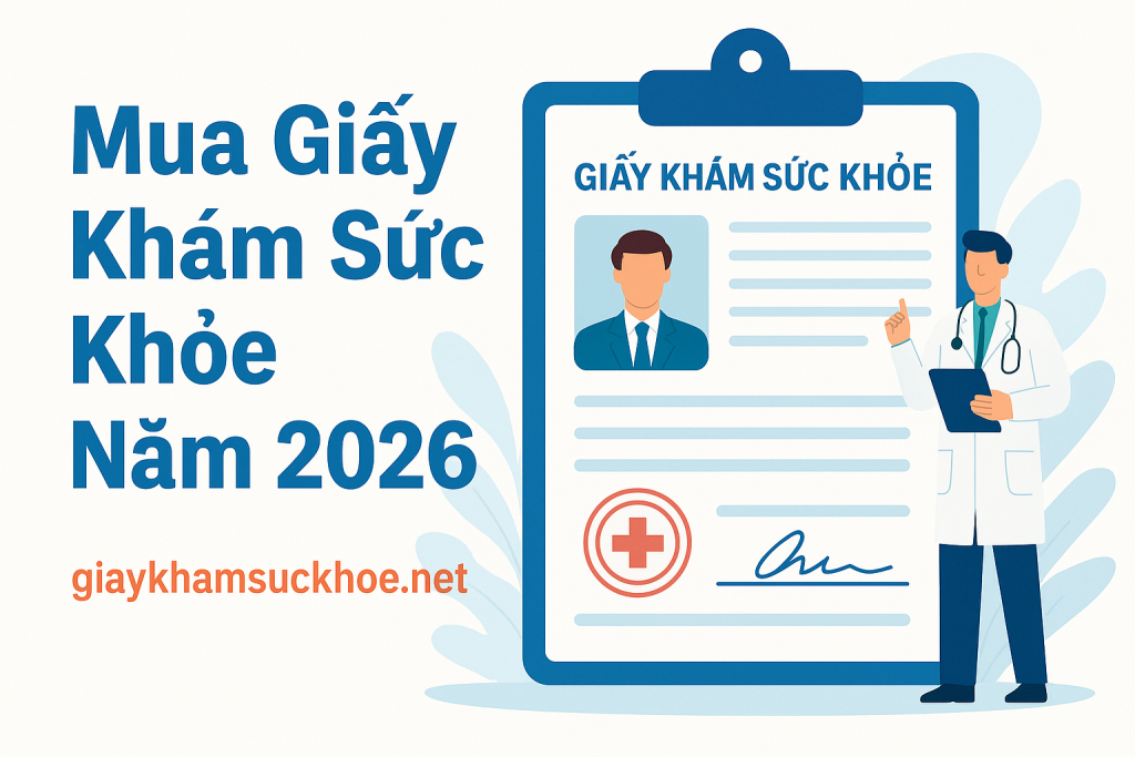 mua giấy khám sức khỏe năm 2026