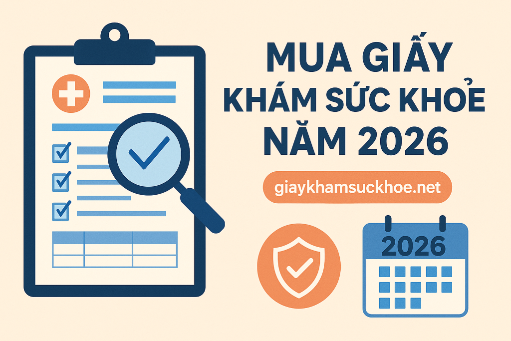 mua giấy khám sức khỏe năm 2026