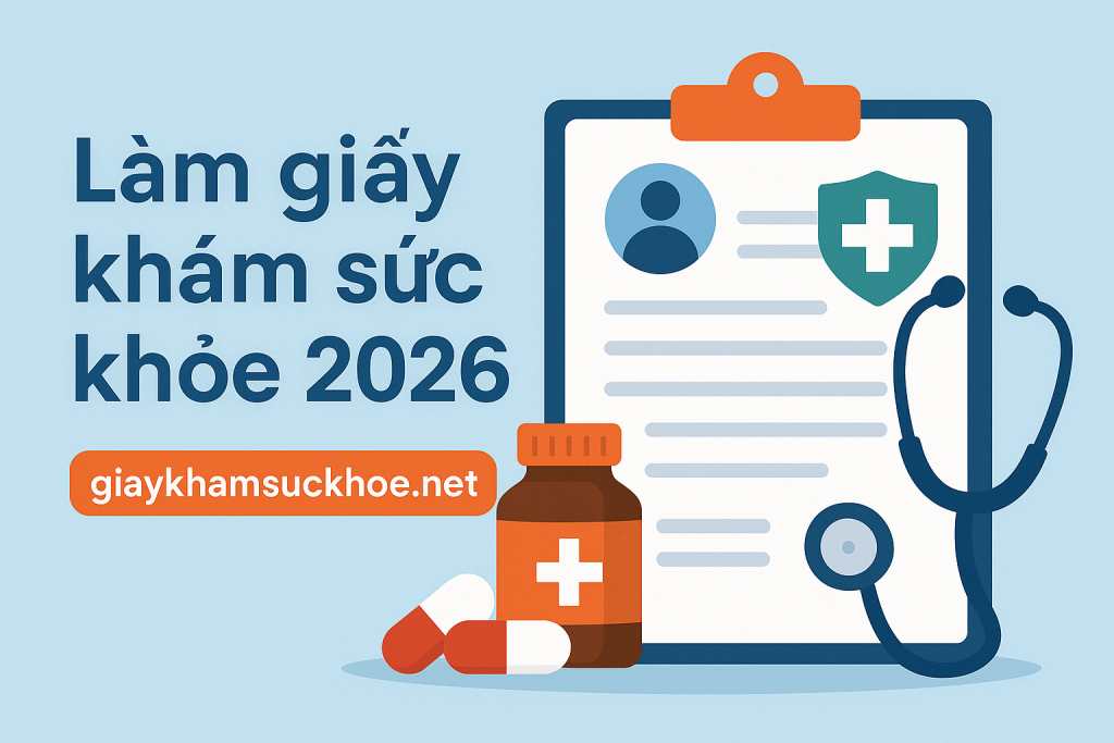Làm giấy khám sức khỏe 2026